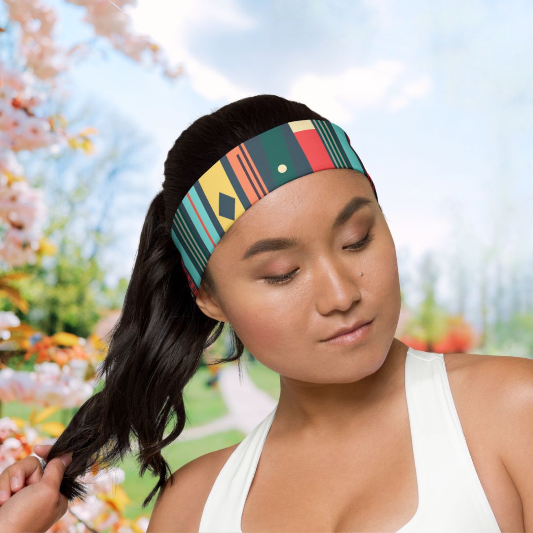 Mid-Century Modern Bookshelf Headband