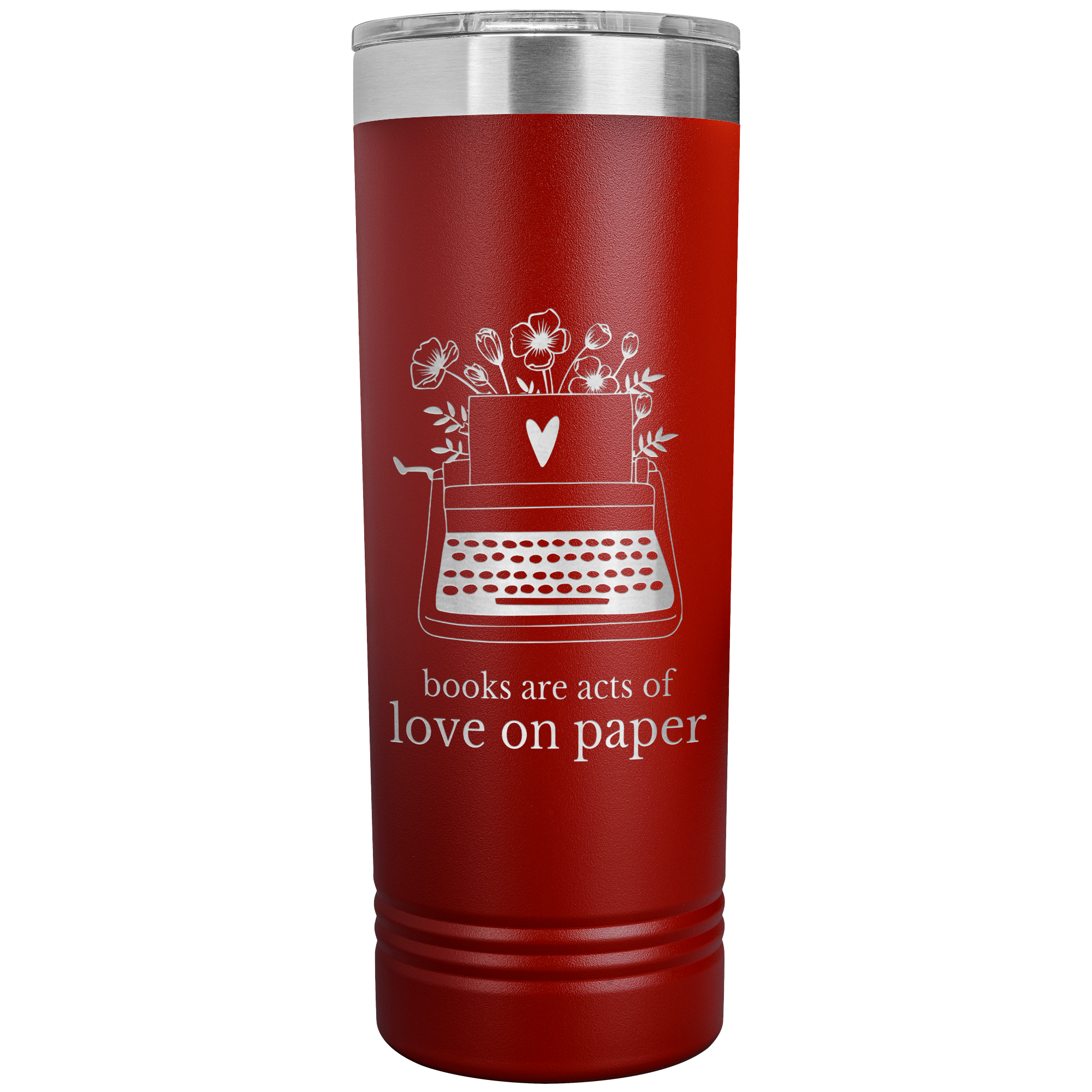 Books_Are_Love_on_Paper_22_oz_Etched_Tr_Red_Mockup.png