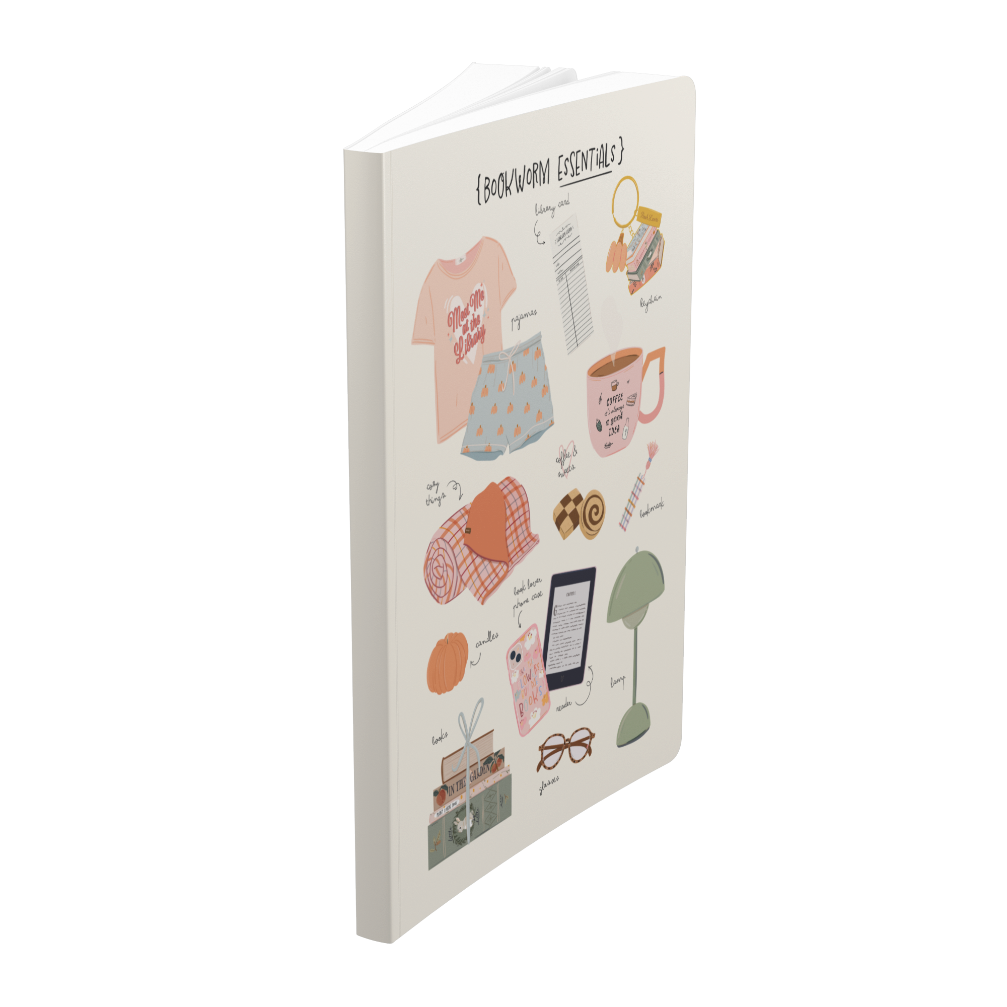 Bookworm_Essentials_Softcover_Notebook_Standing_Angle_Mockup.png