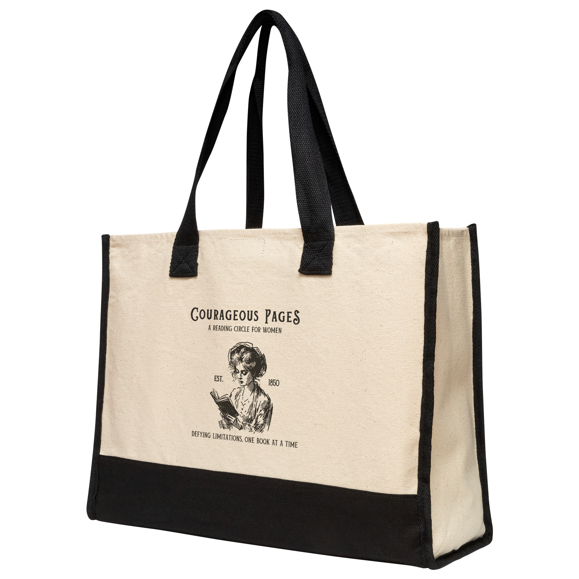 Courageous_Pages_Cotton_Tote_Bag_PremiumTote_MainAngle_Mockup.png