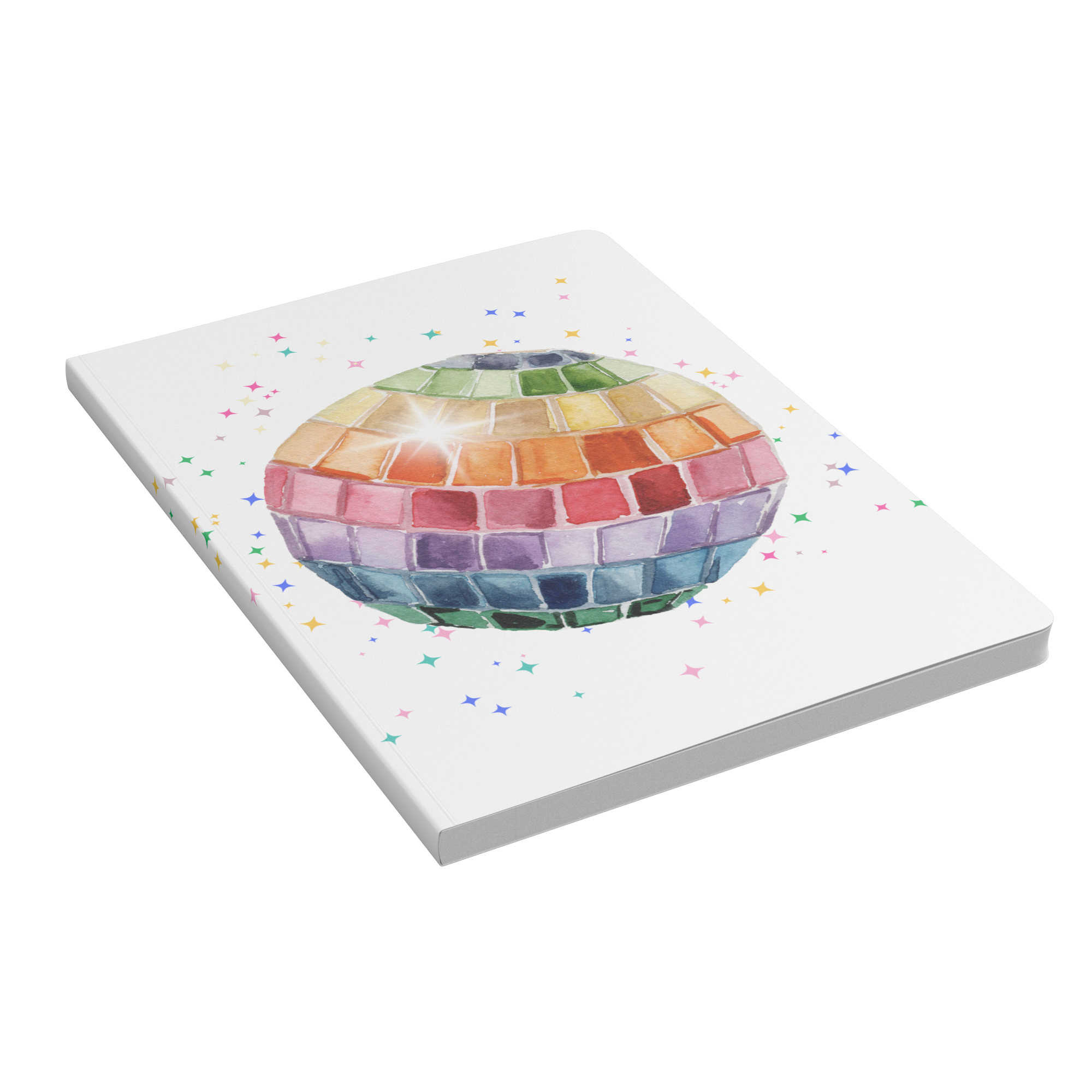 Mirrorball_Joy_Softcover_Notebook_Cover_Front_Angle_Mockup.png
