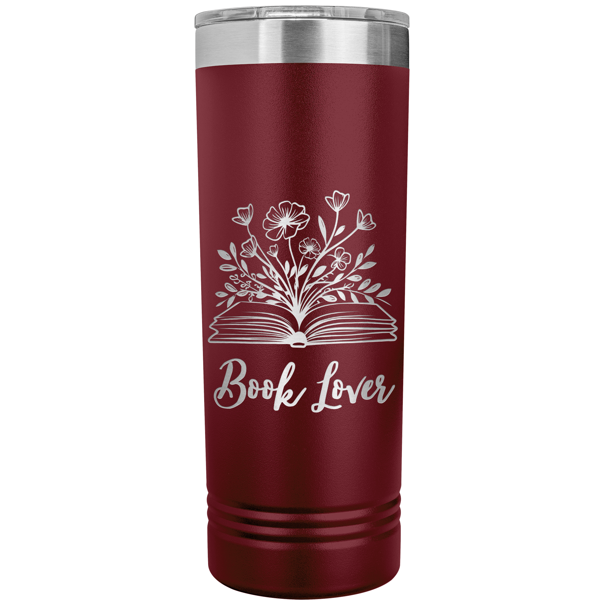 Book_Lover_Etched_22_oz_Tumbler_Maroon_Mockup.png