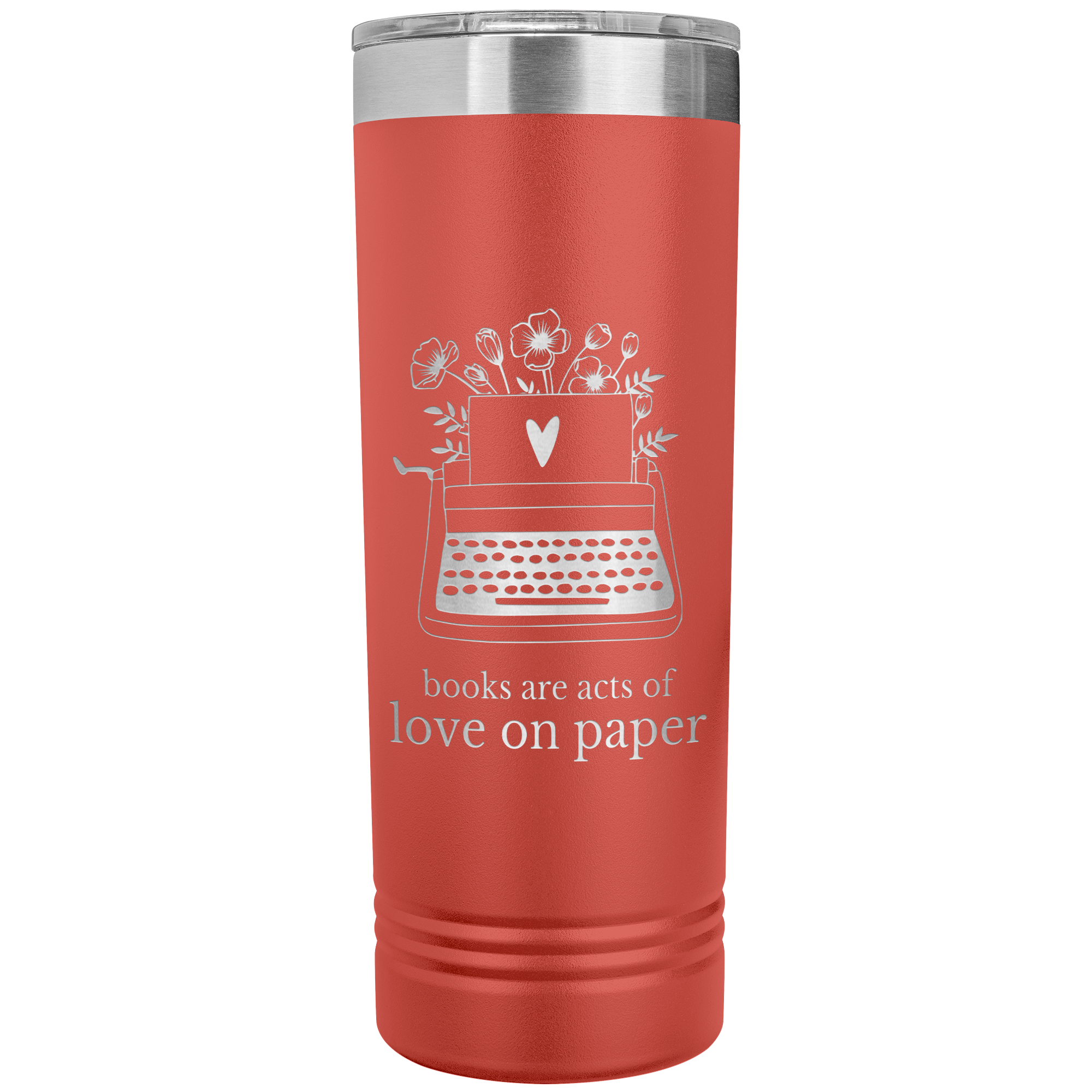 Books_Are_Love_on_Paper_22_oz_Etched_Tr_Coral_Mockup.png