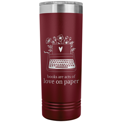 Books_Are_Love_on_Paper_22_oz_Etched_Tr_Maroon_Mockup.png