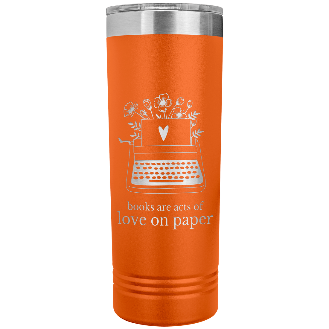 Books_Are_Love_on_Paper_22_oz_Etched_Tr_Orange_Mockup.png