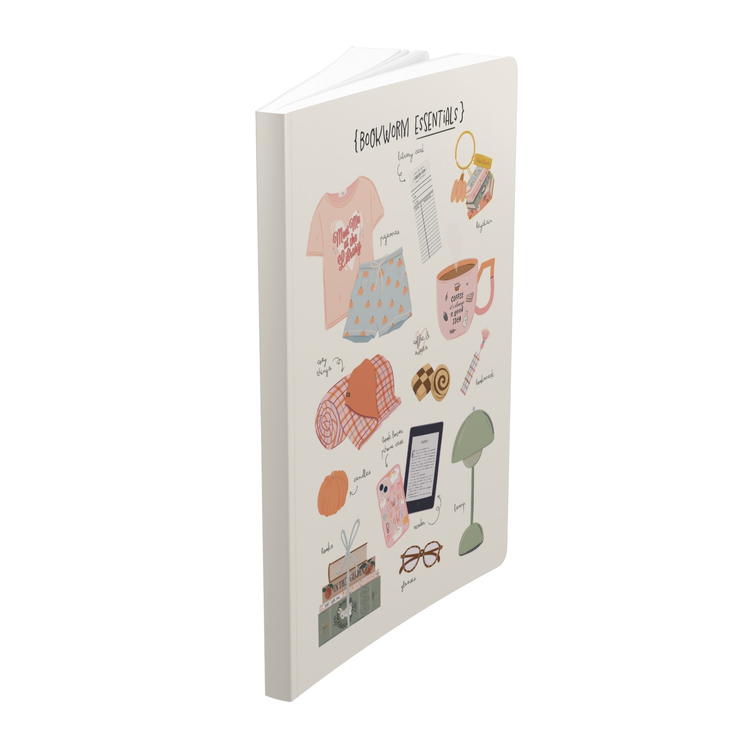 Bookworm_Essentials_Softcover_Notebook_Standing_Angle_Mockup.png