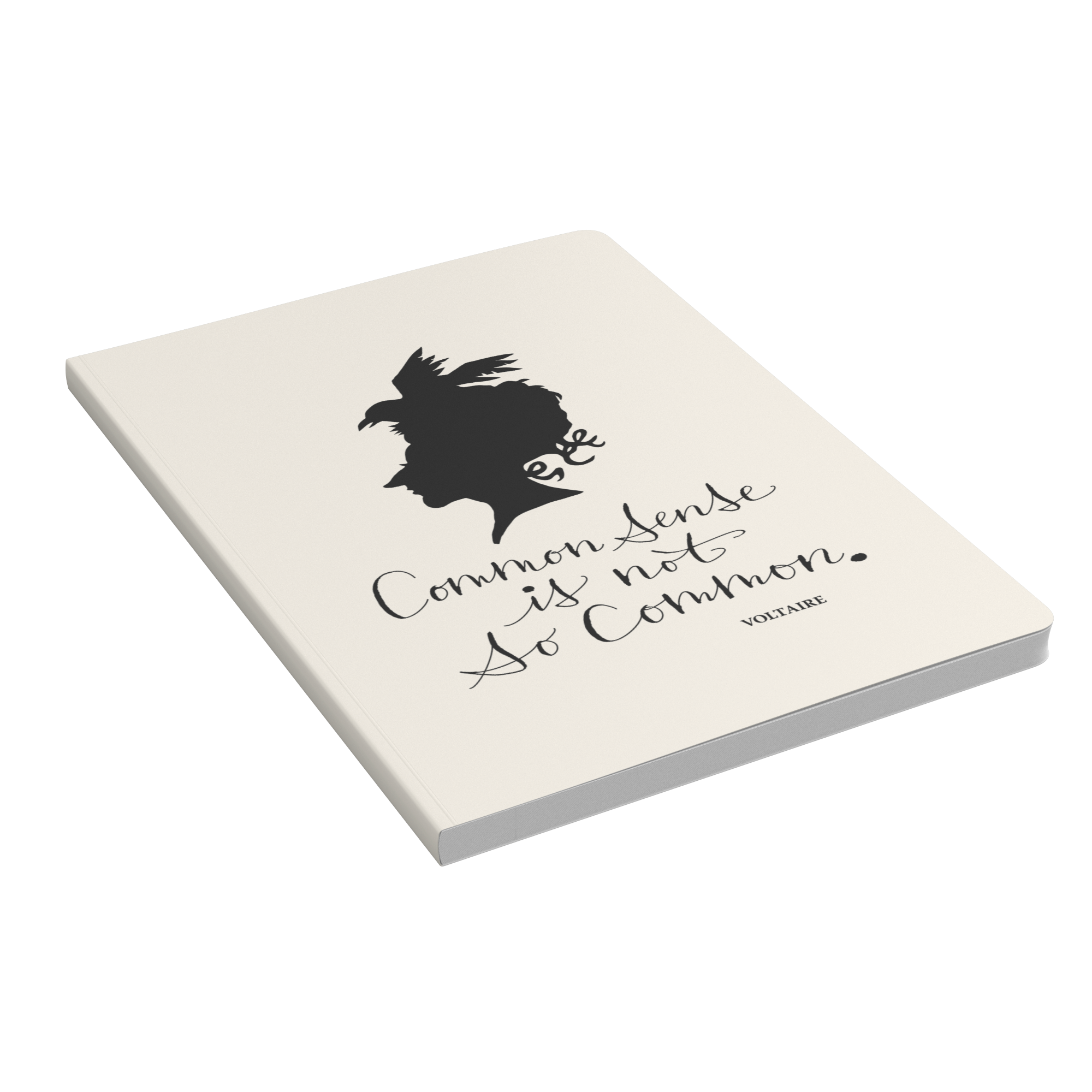 Common_Sense_-_Voltaire_Softcover_Notebo_Cover_Front_Angle_Mockup.png