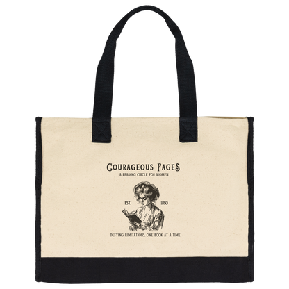 Courageous_Pages_Cotton_Tote_Bag_PremiumTote_MainFlat_Mockup.png