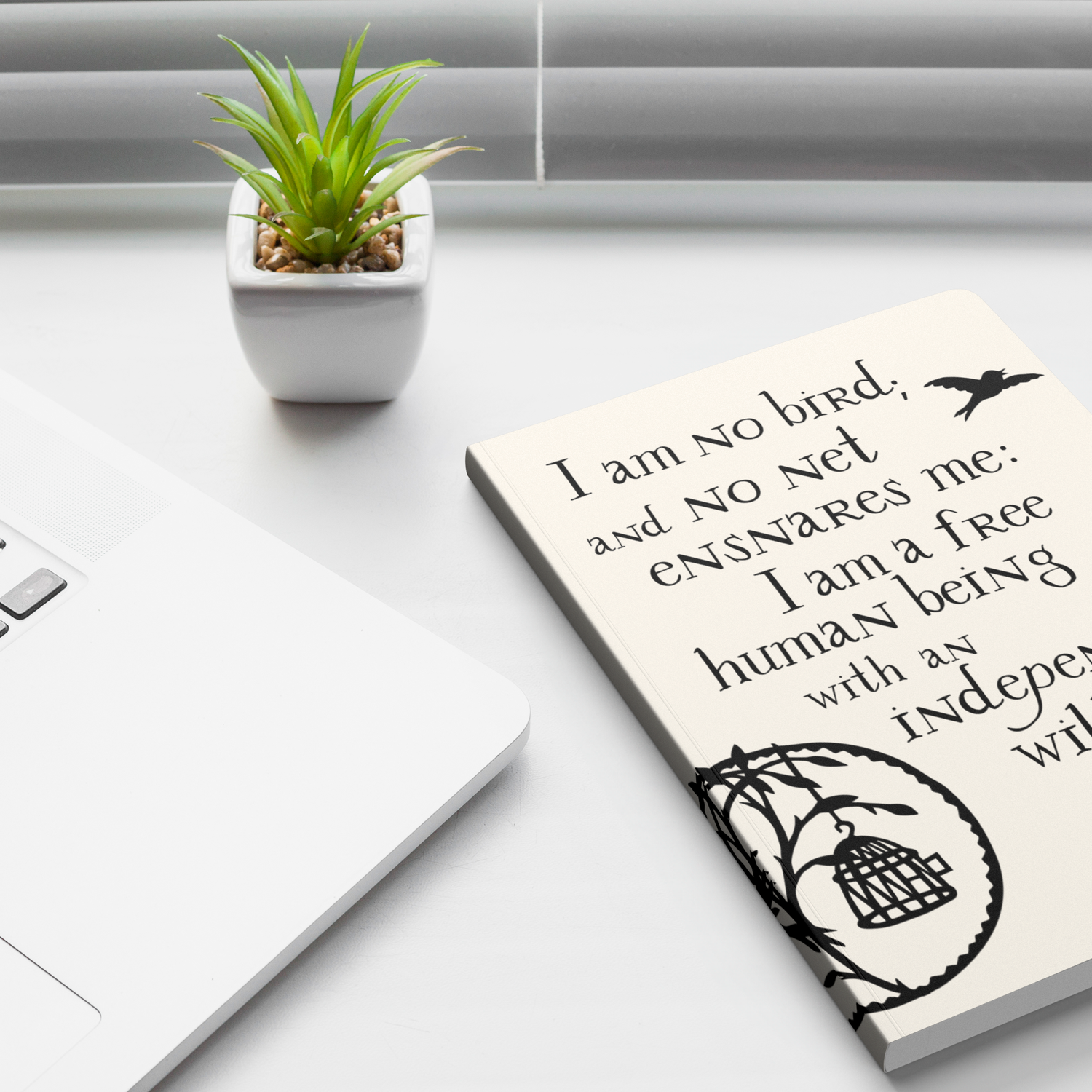 I_Am_No_Bird_Softcover_Notebook_Lifestyle_1_Mockup.png