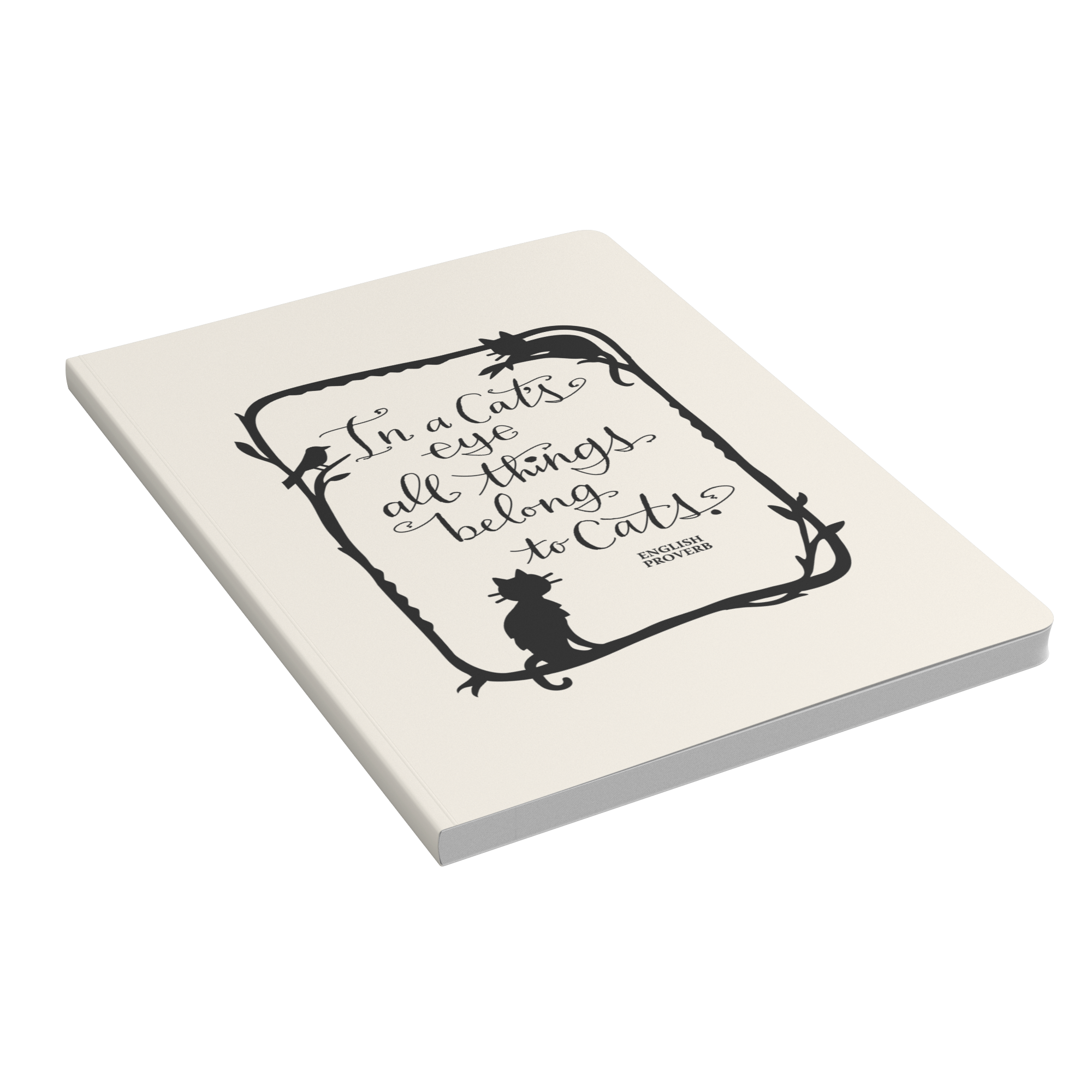 In_a_Cats_Eye_Softcover_Notebook_Cover_Front_Angle_Mockup.png