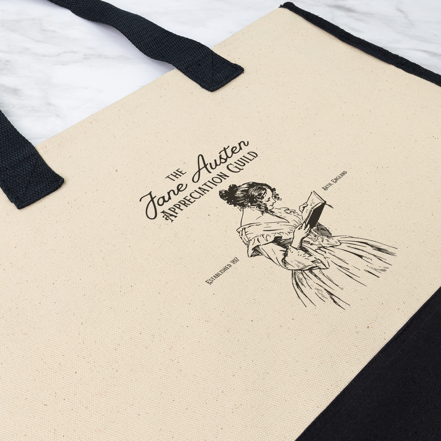 Jane_Austen_Appreciation_Guild_Cotton_To_PremiumTote_PrintDetail_Mockup.png