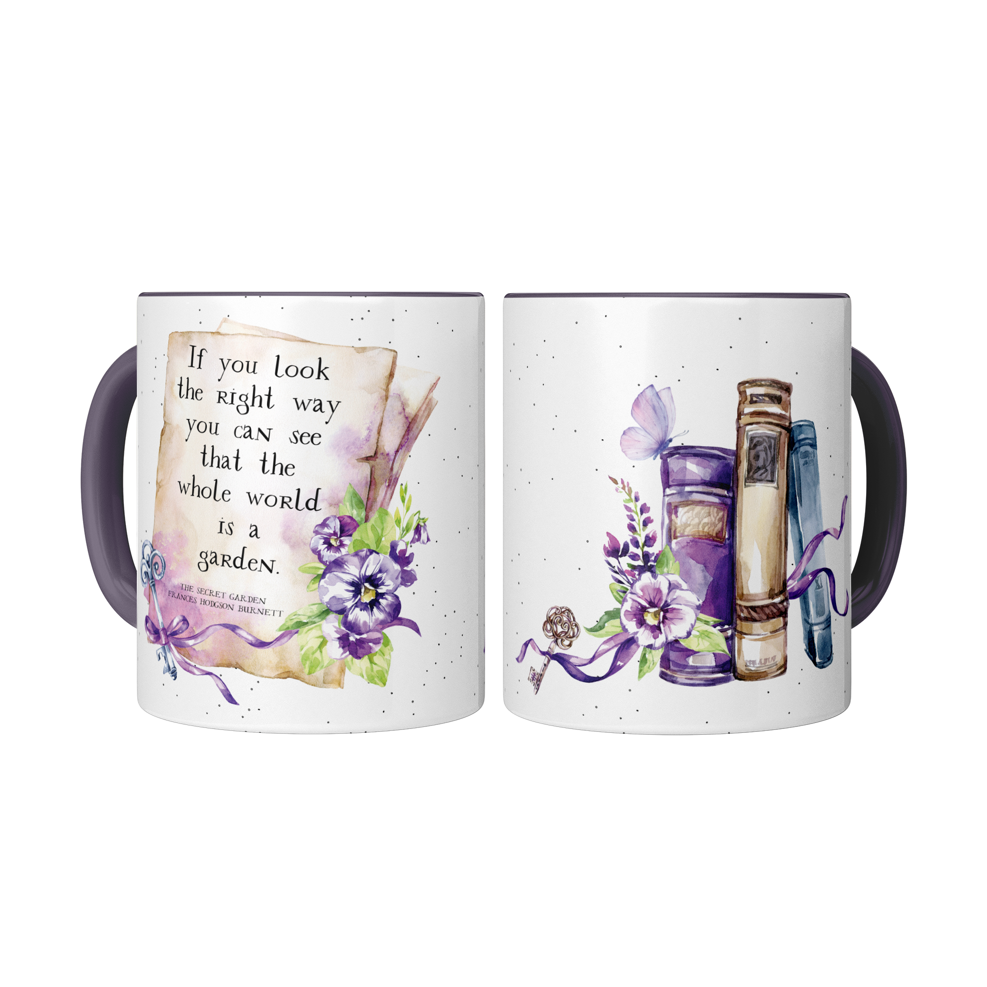 Secret_Garden_11_oz_Purple_Accent_Mug_2_Mugs_Center_Mockup.png